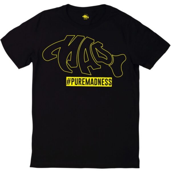 Black Mad T Shirt Old School logo
