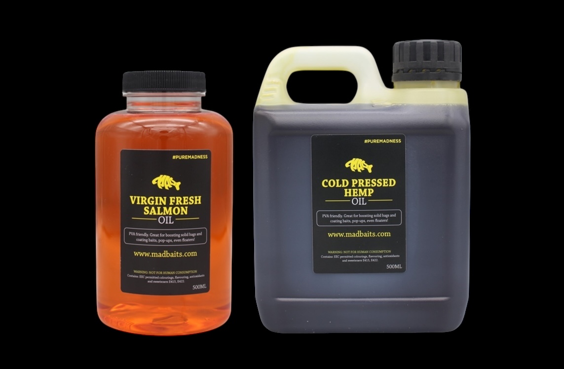Salmon & Hemp Oils – 500ml / 1L