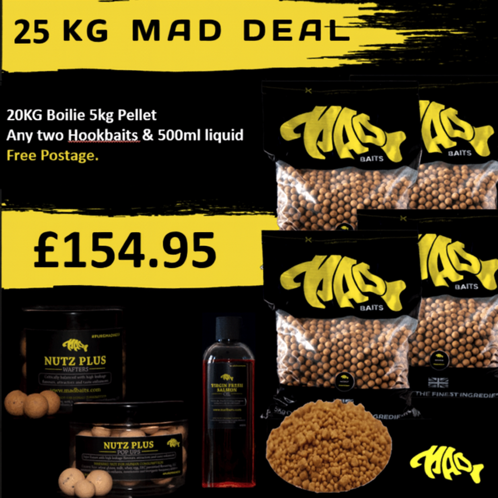 25kg Boilie & Pellet Deal